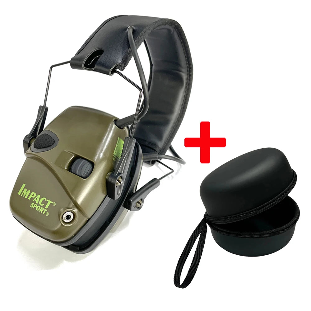 NEW Tactical Electronic Shooting Earmuff Anti-noise Headphone Sound Amplification Hearing Protection Headset Foldable Earmuffs