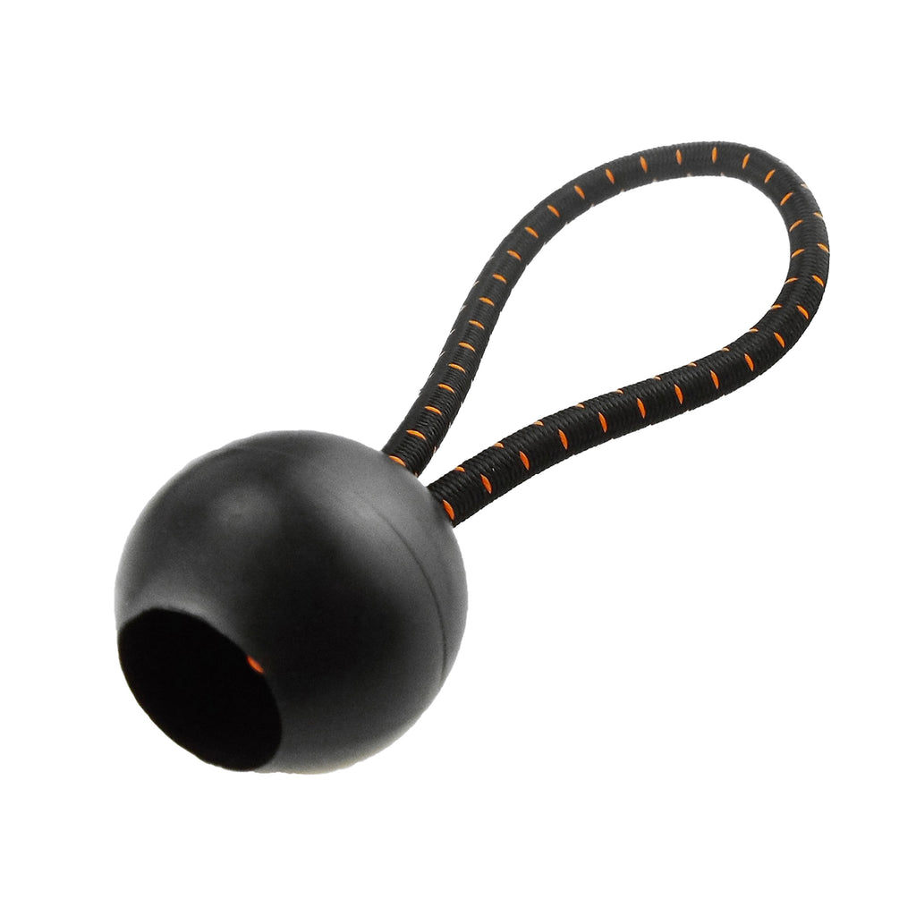 Green/Brown L-Grade Tarpaulin with Bungee Balls (Black)