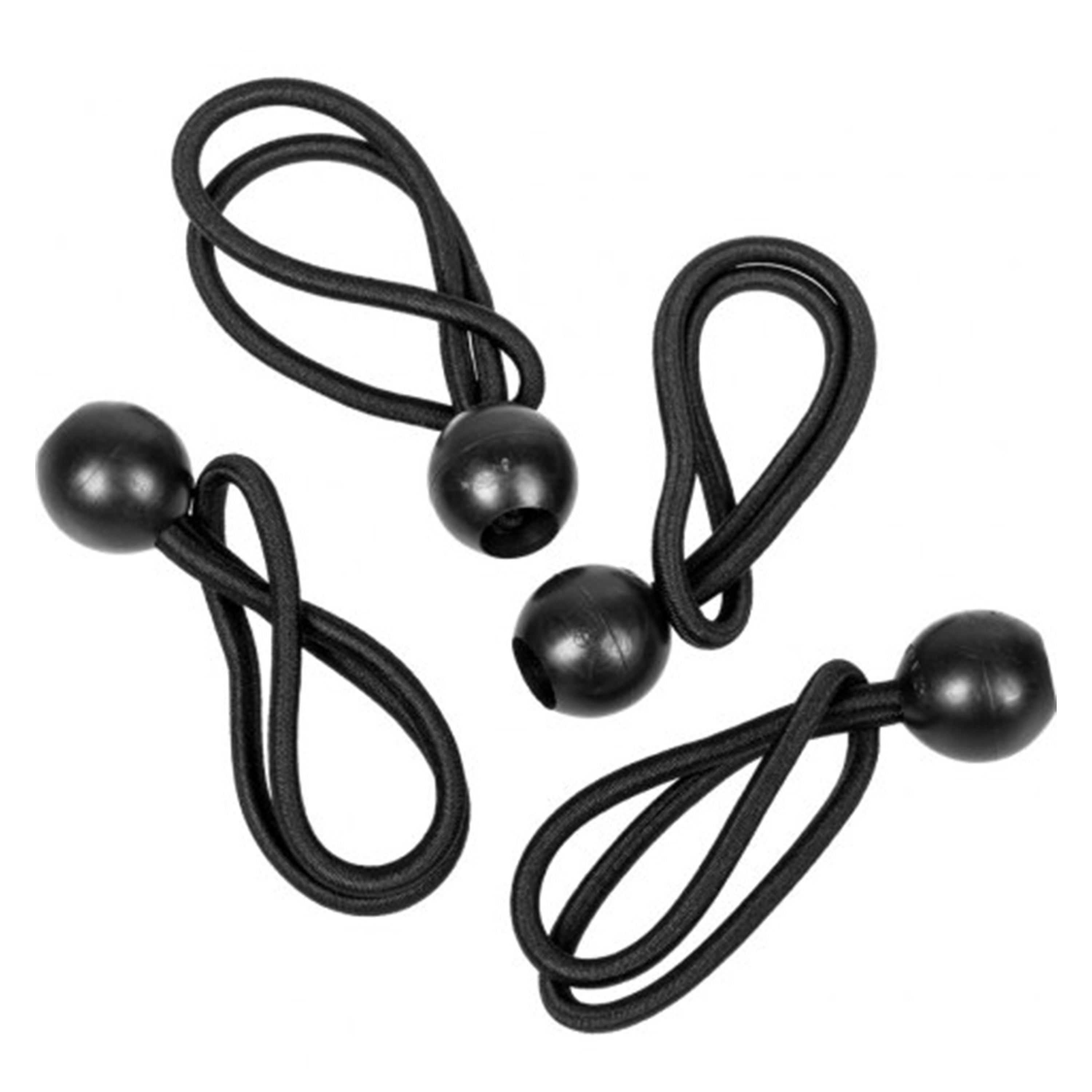 Green/Brown L-Grade Tarpaulin with Bungee Balls (Black)